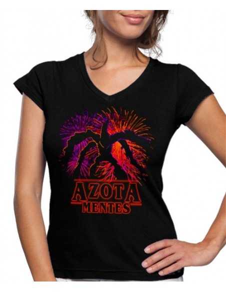 Camiseta Stranger Things de mujer Azotamentes