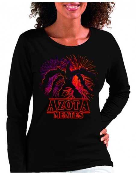 Camiseta Stranger Things de mujer Azotamentes