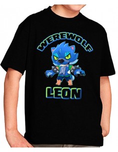 Camiseta Brawl Stars LEON Werewolf