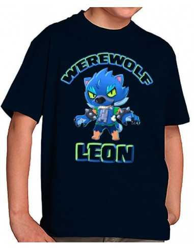 Camiseta Brawl Stars LEON Werewolf