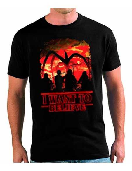 Camiseta Stranger Things I Want To Believe
