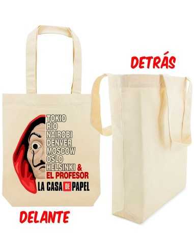 Tote Bag La Casa de Papel Dalí nombres