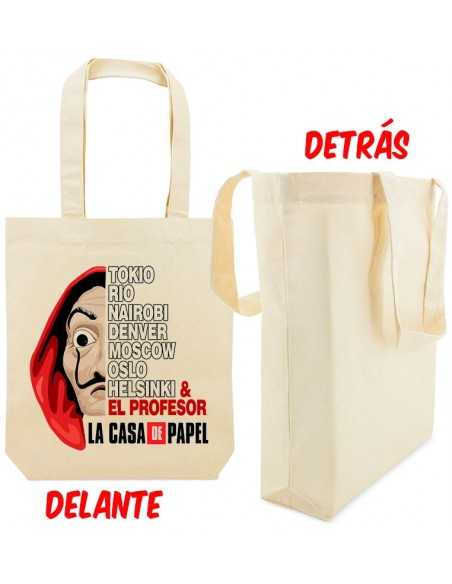 Tote Bag La Casa de Papel Dalí nombres