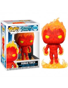 Funko Pop Antorcha Humana de Los 4 Fantásticos