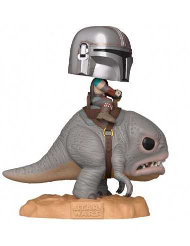 Funko Pop The Mandalorian con Blurrg