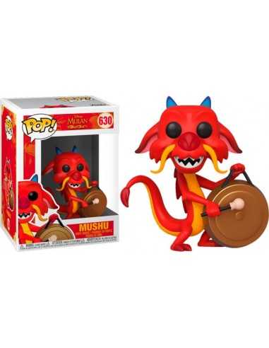 Funko Pop Mushu con Gong de Mulan