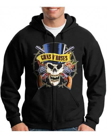 Sudadera Guns N Roses Hat Skull Sudadera Guns N Roses Hat Skull