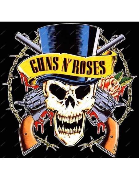 Camiseta Guns N Roses Hat Skull