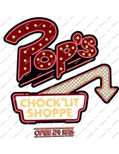 Camisetas Riverdale Pops Ringer 80s 2