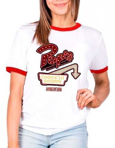 Camisetas Riverdale Pops Ringer 80s Camisetas Riverdale Pops Ringer 80s
