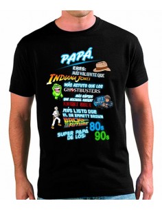 Camiseta Día del Padre de los 80s y 90s