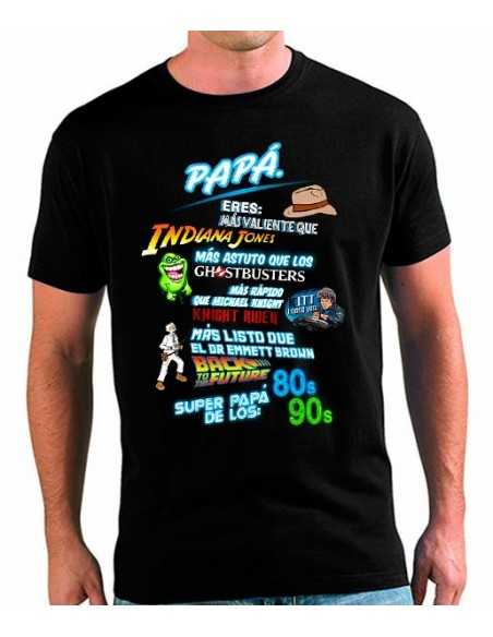 Camiseta Día del Padre de los 80s y 90s