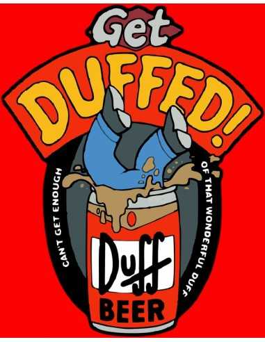 Camiseta Homer Simpson (Toma Duff) Camiseta Homer Simpson (Toma Duff)