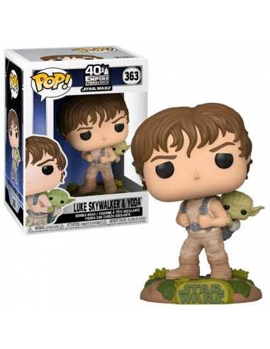 Funko Pop Luke Skywalker con Yoda Star Wars Funko Pop Luke Skywalker con Yoda Star Wars