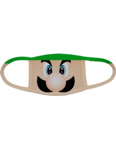 Máscarilla Friki Súper Mario Luigi 2