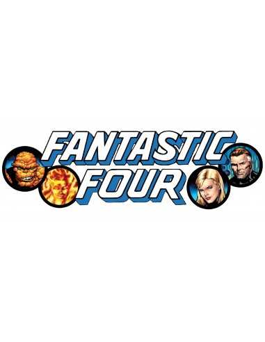 Camiseta Los cuatro Fantasticos (Logo Retro) manga corta