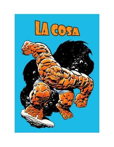 Camiseta Los cuatro Fantasticos "La Cosa" manga corta