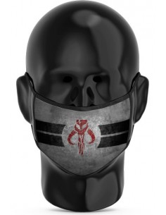 Mascarilla Mandalorian Logo 2