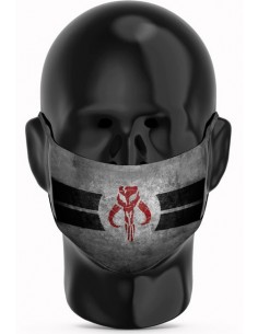 Mascarilla Mandalorian Logo