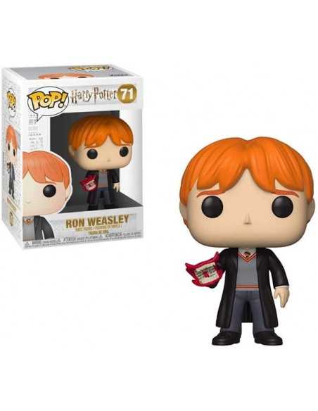 Funko Pop Ron Weasley con libro monstruoso
