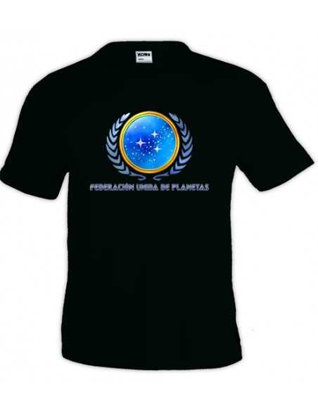Camiseta Star Trek (Federación Unida de Planetas)