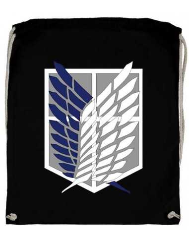 Mochila El Ataque de los titanes Shingeki no Kyogin escudo Legion - Mx Games