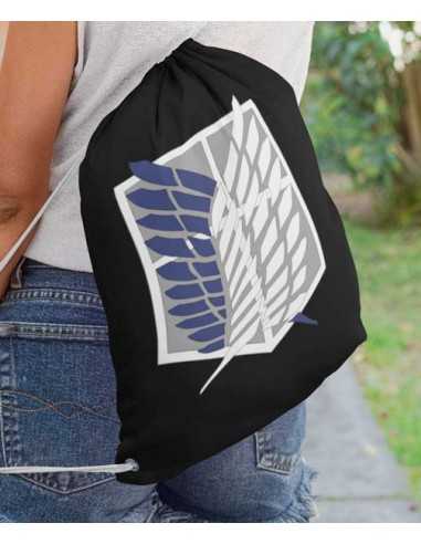 Mochila El Ataque de los titanes Shingeki no Kyogin escudo Legion - Mx Games