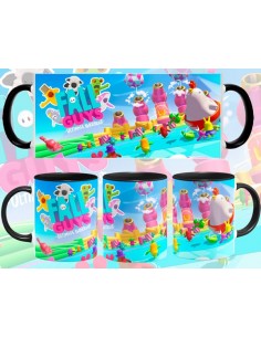 Taza Fall Guys cañones