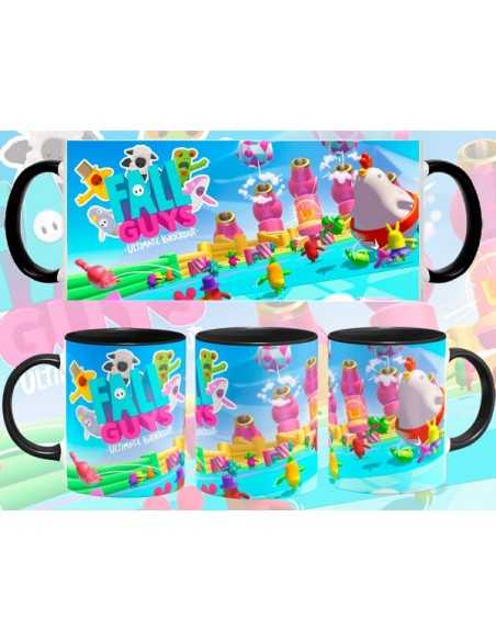 Taza Fall Guys cañones Taza Fall Guys cañones