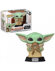 Funko Pop The Child Baby Yoda con rana