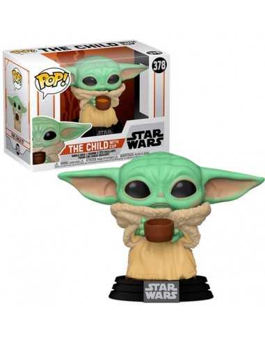 Funko Pop The Child Baby Yoda con Tazon