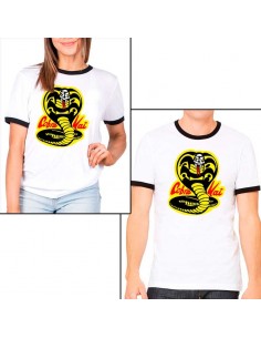 Camiseta Cobra Kai logo ringer 2