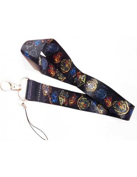 Lanyard Harry Potter escudos