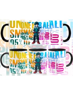 Taza Deku Boku No Hero nombres