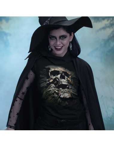 Camiseta de calavera 3D style de mujer