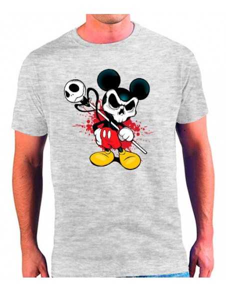 Camiseta con calavera Mickey Mouse Halloween