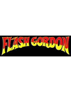 Camiseta Flash Gordon (Retro) Negra 2