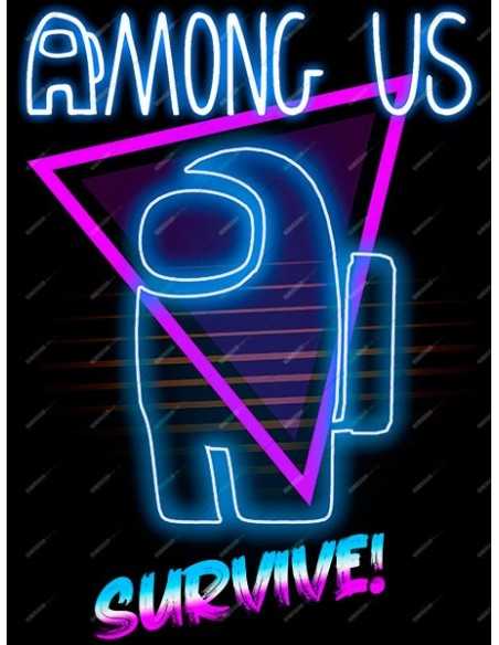 Camiseta Among Us Survive Camiseta Among Us Survive