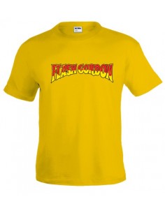 Camiseta Flash Gordon (Retro) Amarilla