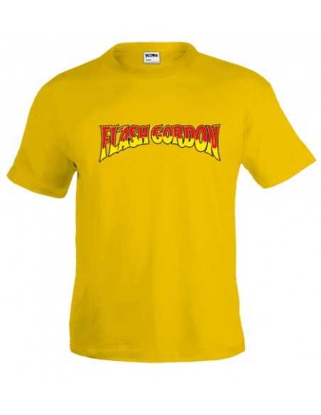 Camiseta Flash Gordon (Retro) Amarilla