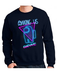 Sudadera Among Us Survive