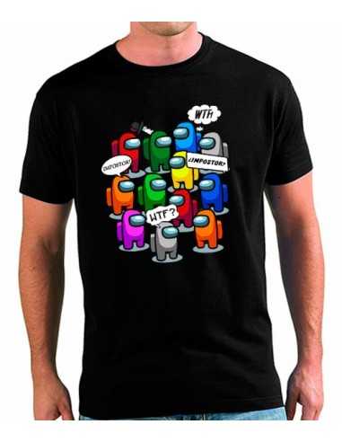 Camiseta Among Us Astronautas