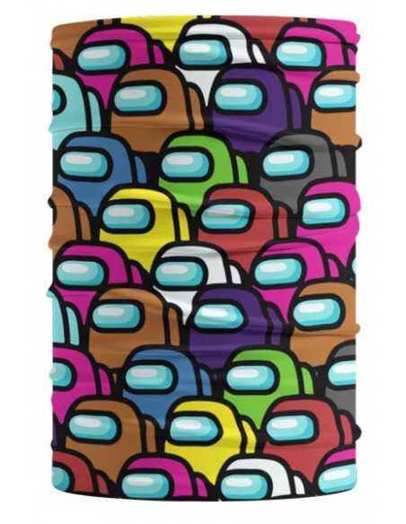 Braga de cuello Among Us Astronautas patrón