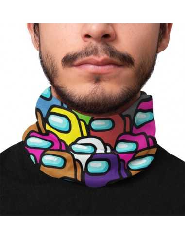 Braga de cuello Among Us Astronautas patrón