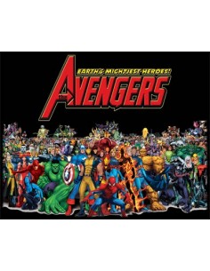 Camiseta super heroes "grupo" 2