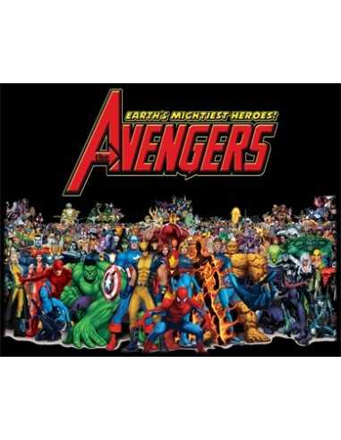 Camiseta super heroes "grupo"