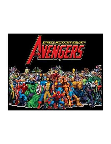 Camiseta super heroes "grupo"