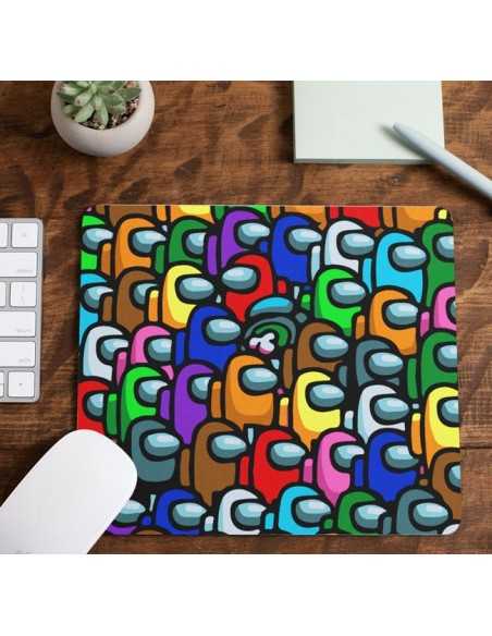 Alfombrilla de ratón Among Us Tripulantes