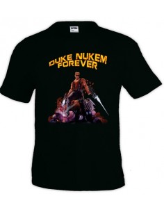Camiseta Duke Nukem (Destroyer) negra manga corta