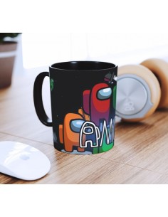 Taza Among Us Astronautas impostor 2